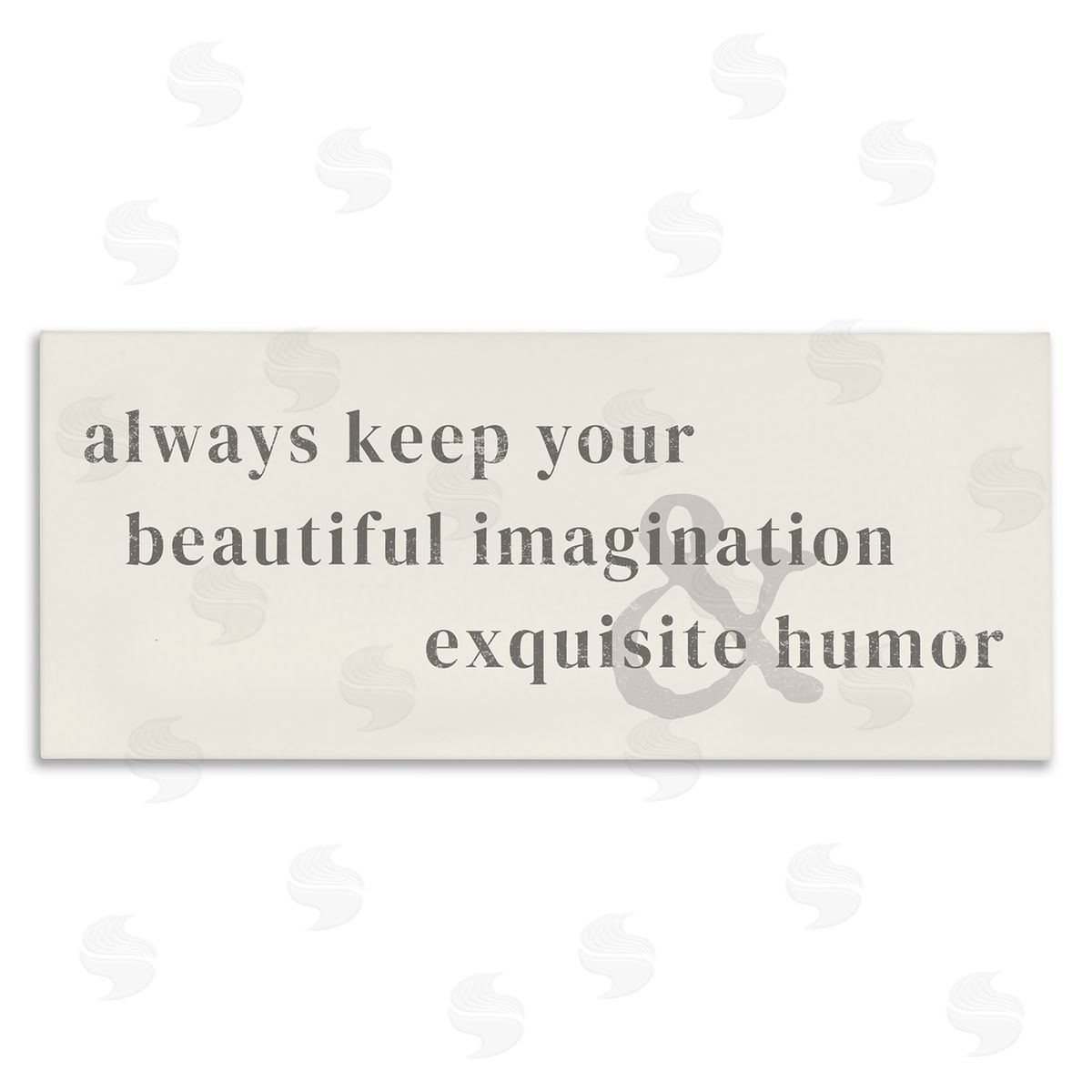 Stupell Studio Encouraging Typography Quote Vintage Weathered Text