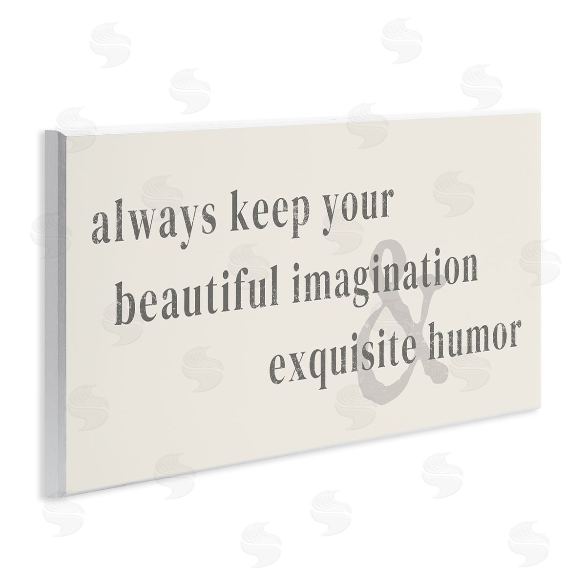 Stupell Studio Encouraging Typography Quote Vintage Weathered Text