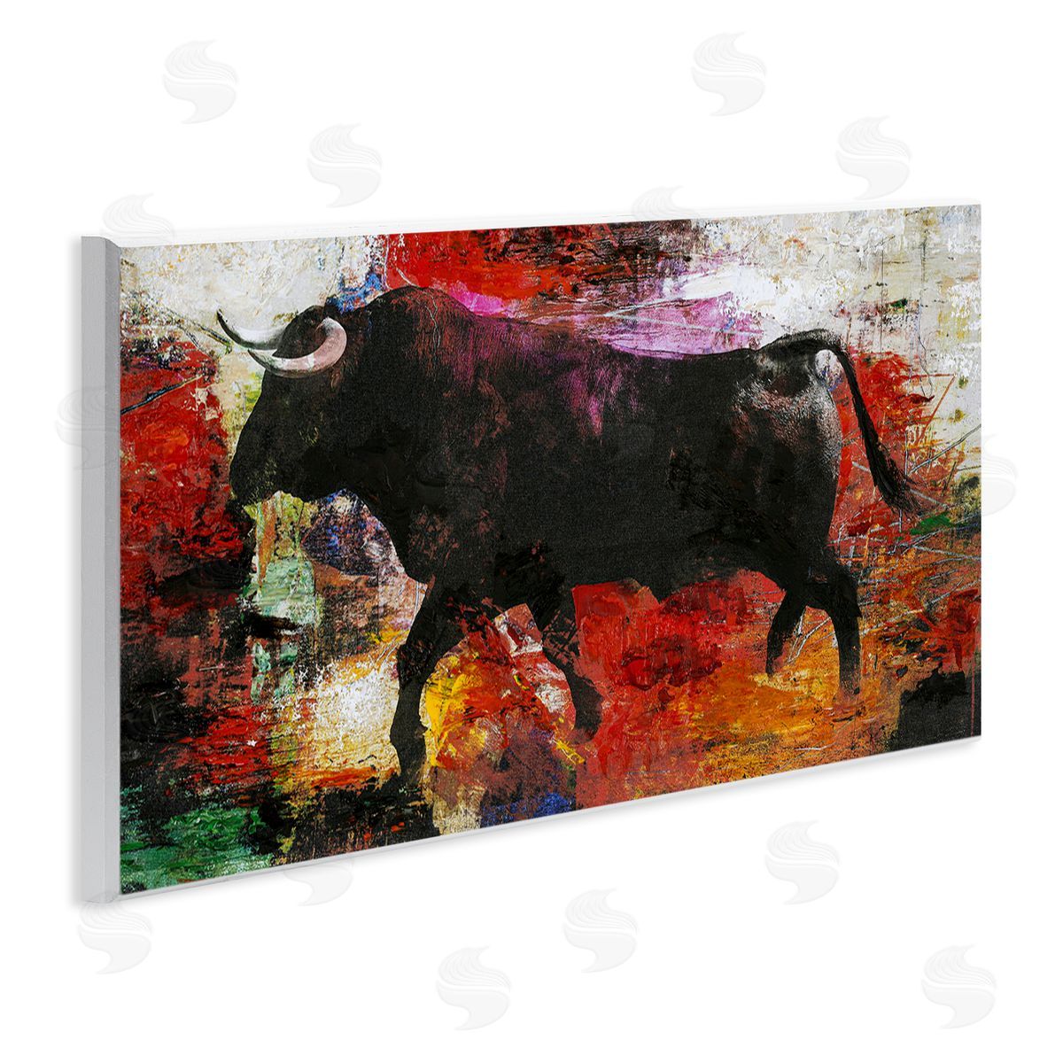 Design Fabrikken Layered Street Style Racing Bull Vivid Red Splatter