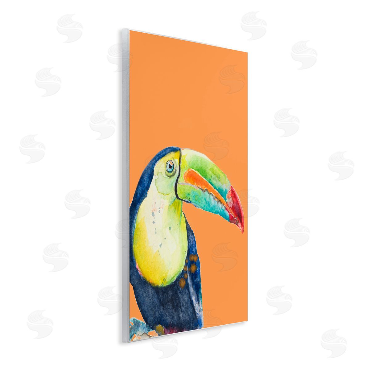 Patricia Pinto Tropical Toucan Portrait Vivid Beak Rainforest Bird Wall Plaque Art Print