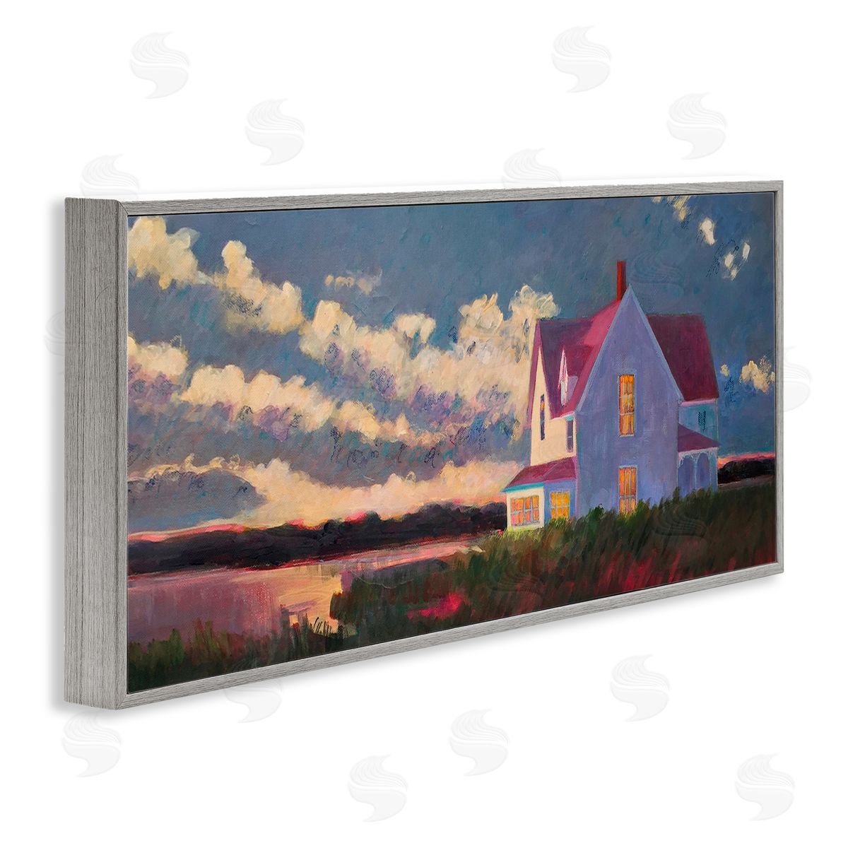 Sweetwater Coastal House Panoramic Clouds Landscape Ocean View