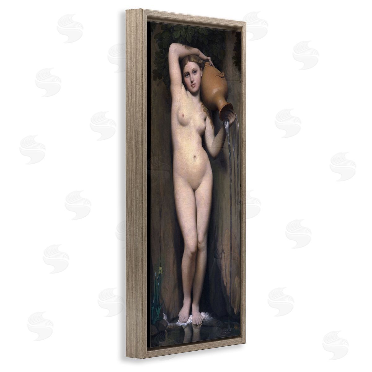 one1000paintings The Spring Jean Auguste Dominique Ingres Nude Female Painting