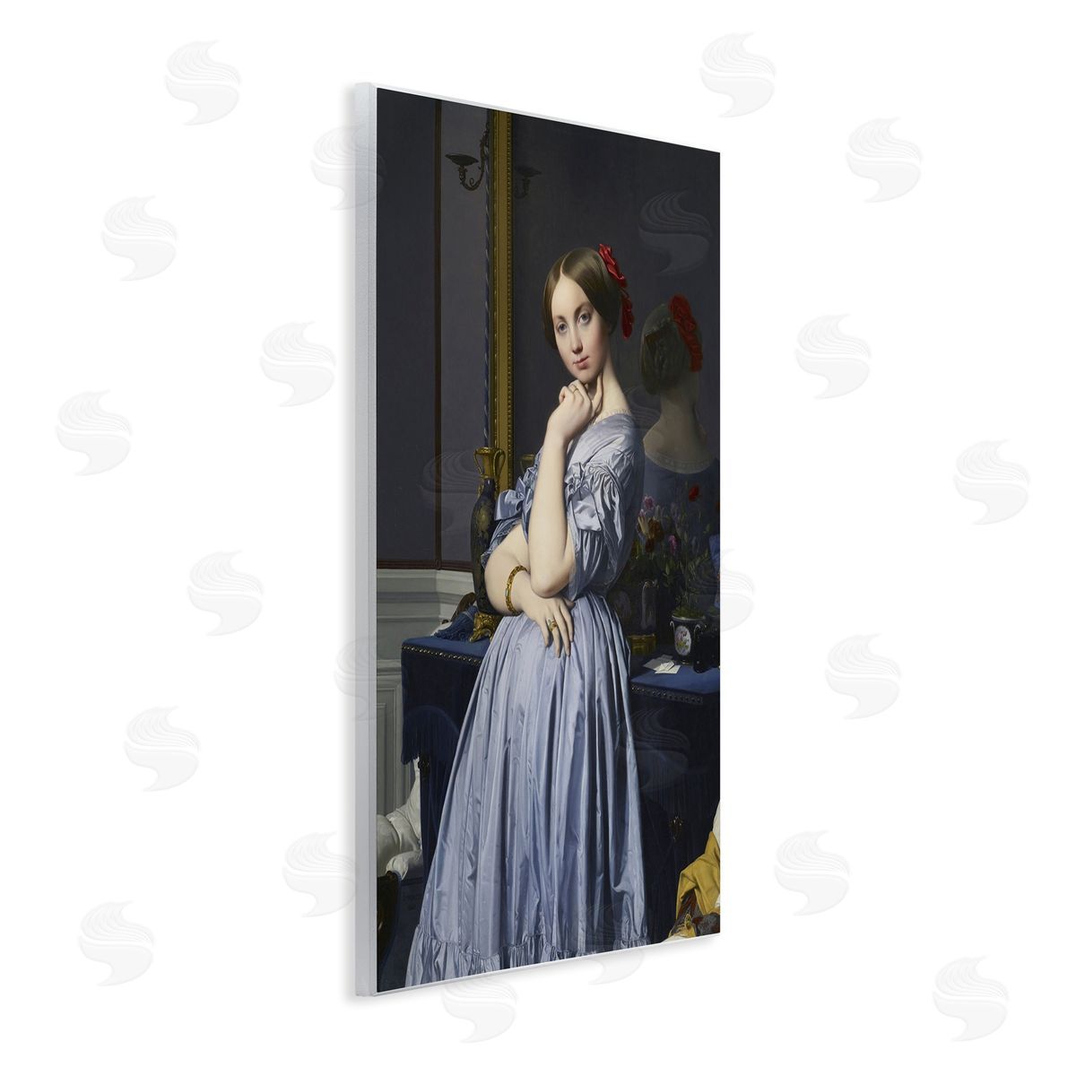 one1000paintings Comtesse d Haussonville Jean Auguste Dominique Ingres Countess Painting Wall Plaque Art Print