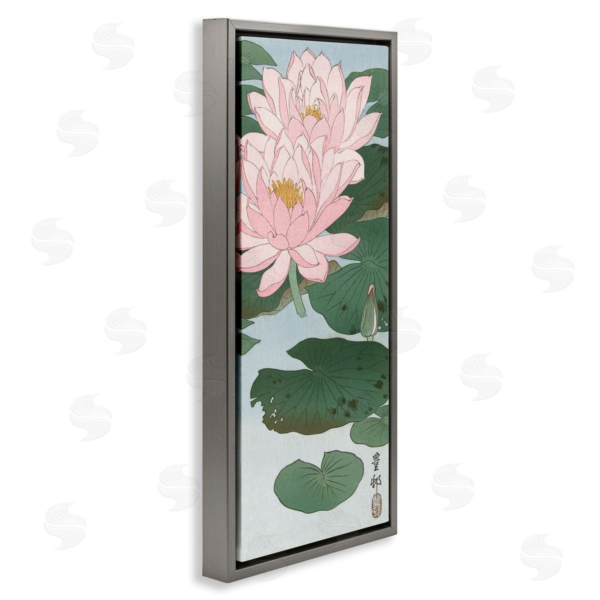 one1000paintings Lotus Ohara Koson Classical Painting Flower Portrait