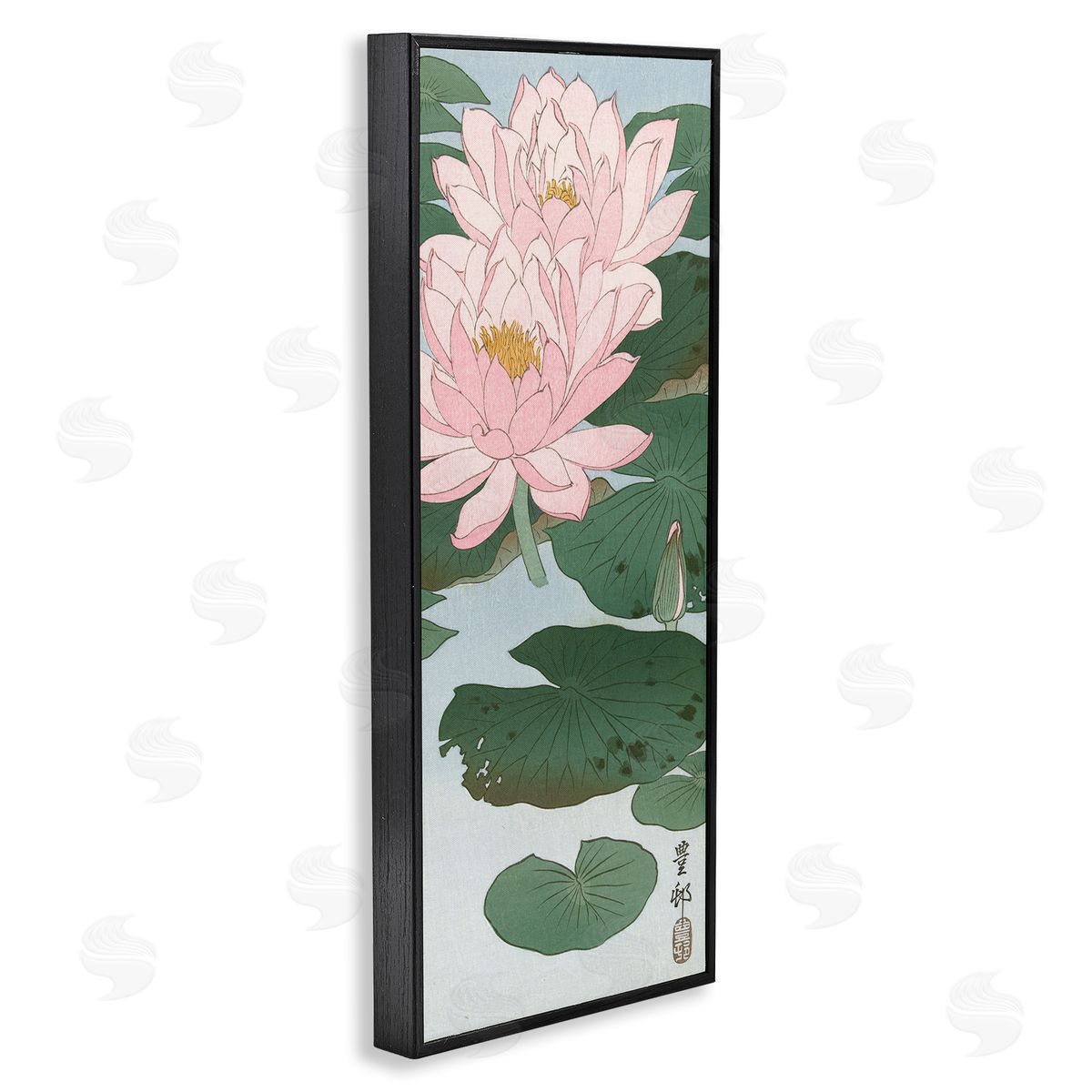 one1000paintings Lotus Ohara Koson Classical Painting Flower Portrait