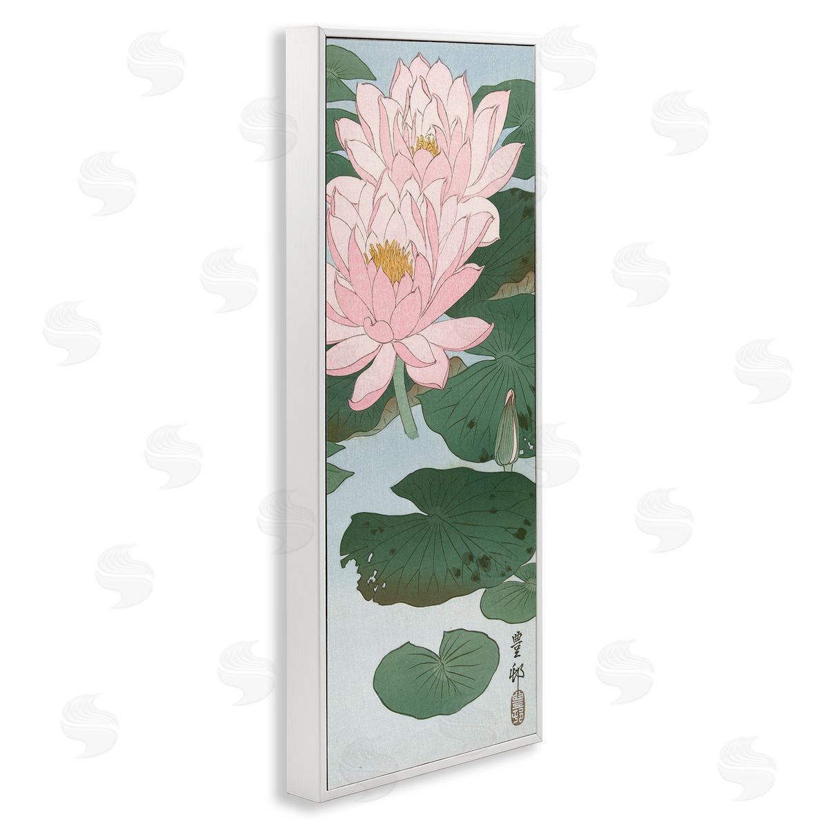 one1000paintings Lotus Ohara Koson Classical Painting Flower Portrait