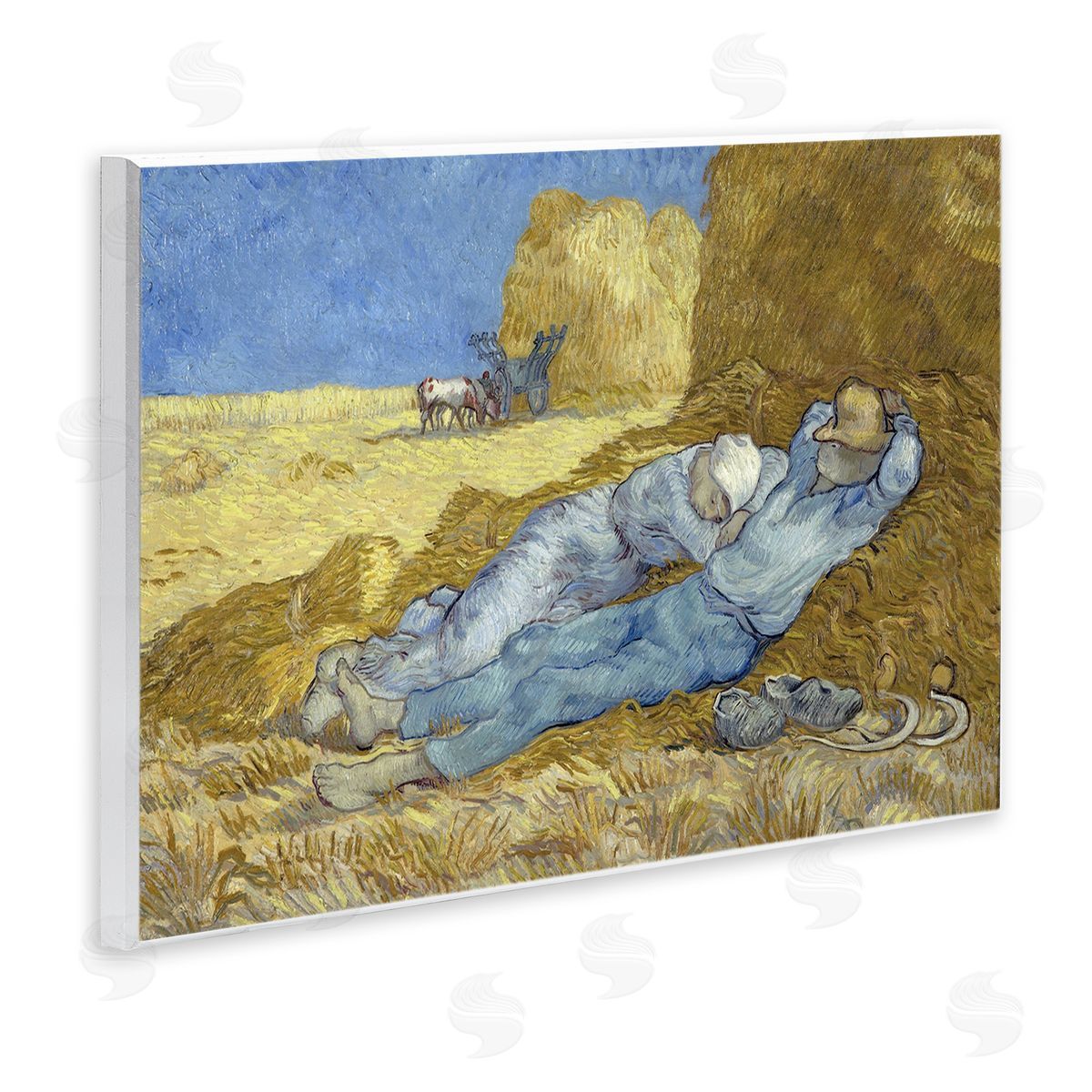 one1000paintings The Siesta Vincent van Gogh Classic Painting Wall Plaque Art Print