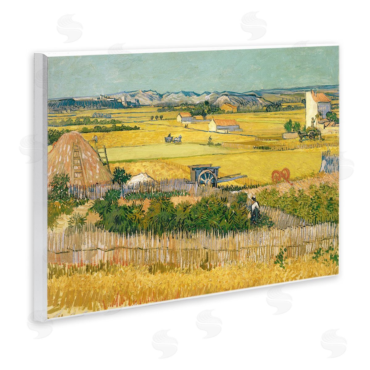 one1000paintings The Harvest Vincent van Gogh Classic Painting Wall Plaque Art Print