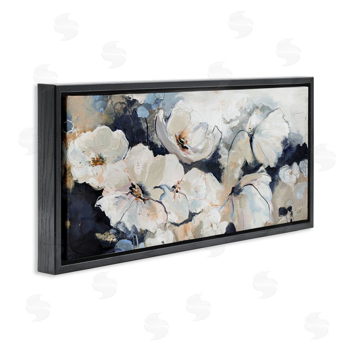 Design Fabrikken Delicate Flower Petals Blooming Modern Painting Design