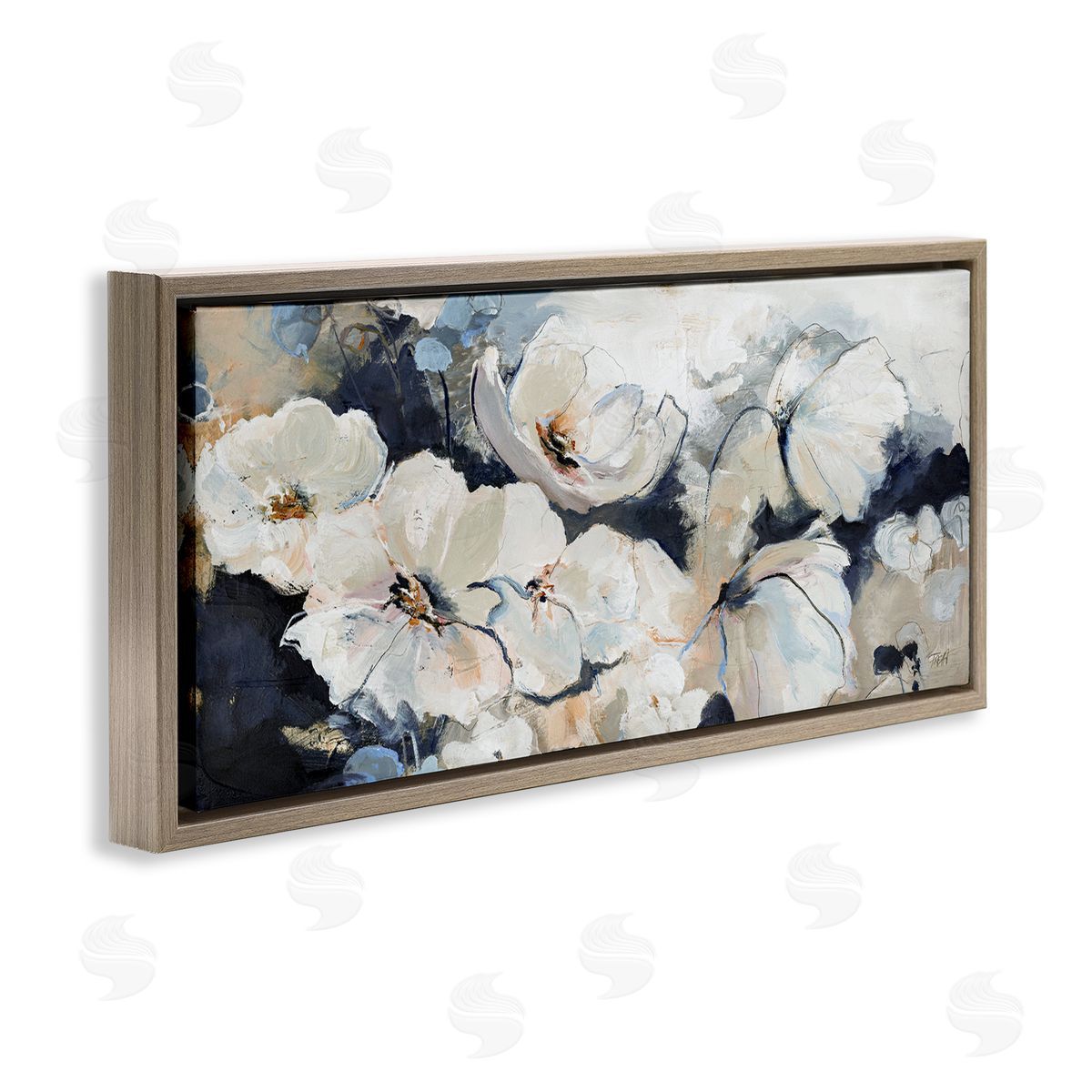 Design Fabrikken Delicate Flower Petals Blooming Modern Painting Design