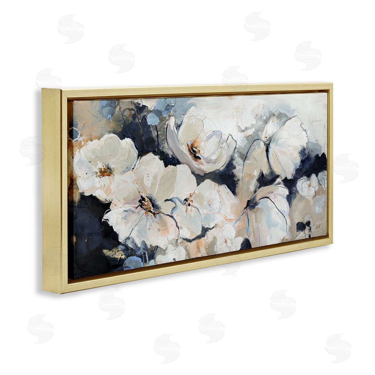 Design Fabrikken Delicate Flower Petals Blooming Modern Painting Design