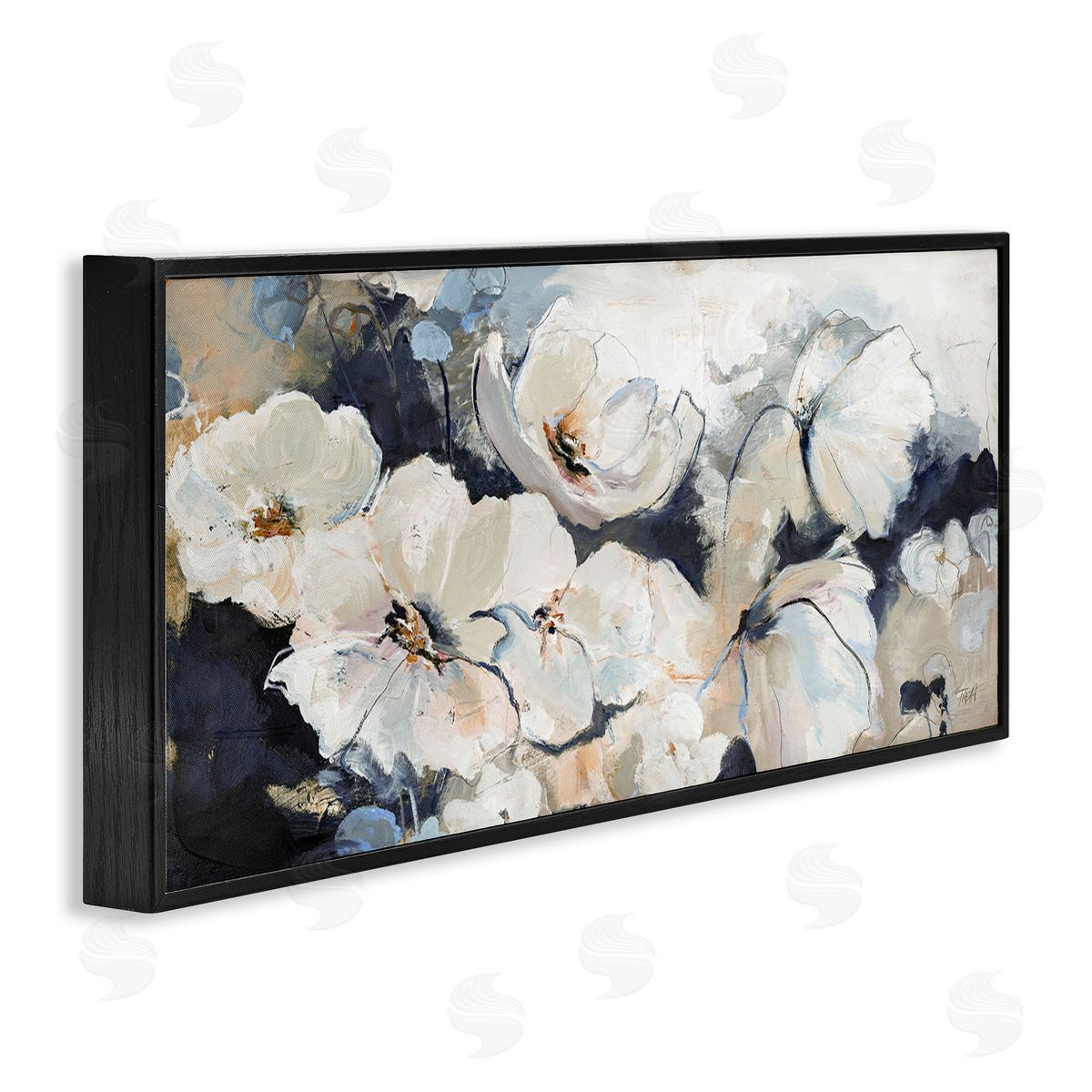Design Fabrikken Delicate Flower Petals Blooming Modern Painting Design