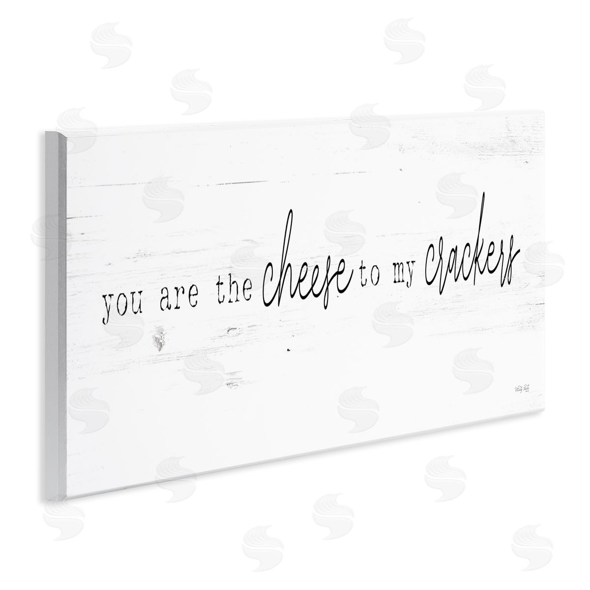 Cindy Jacobs Cheese To My Crackers Casual Foodie Romance Phrase