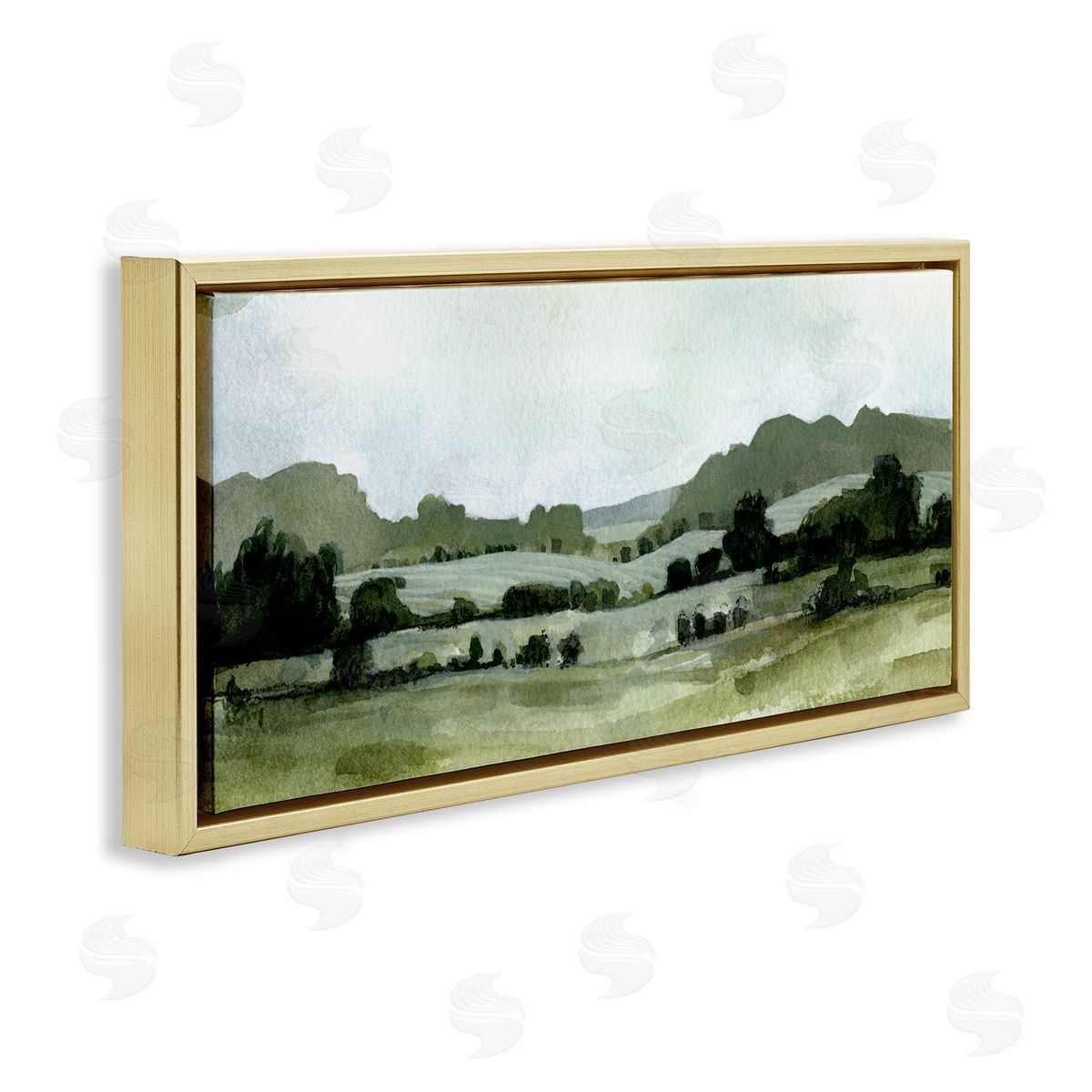 Emma Caroline Distant Rolling Hills Rural Grassland Scenic Landscape