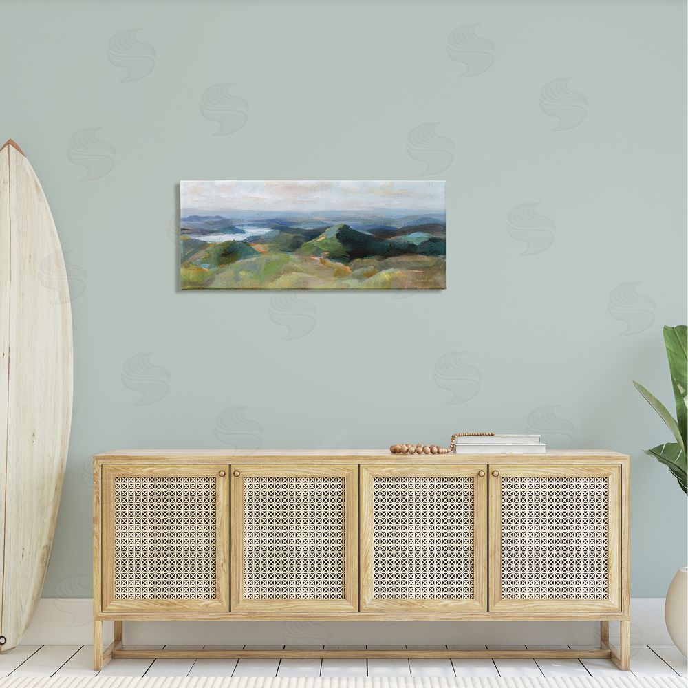 Danhui Nai Vivid Abstract Aerial View Mountain Top Hills