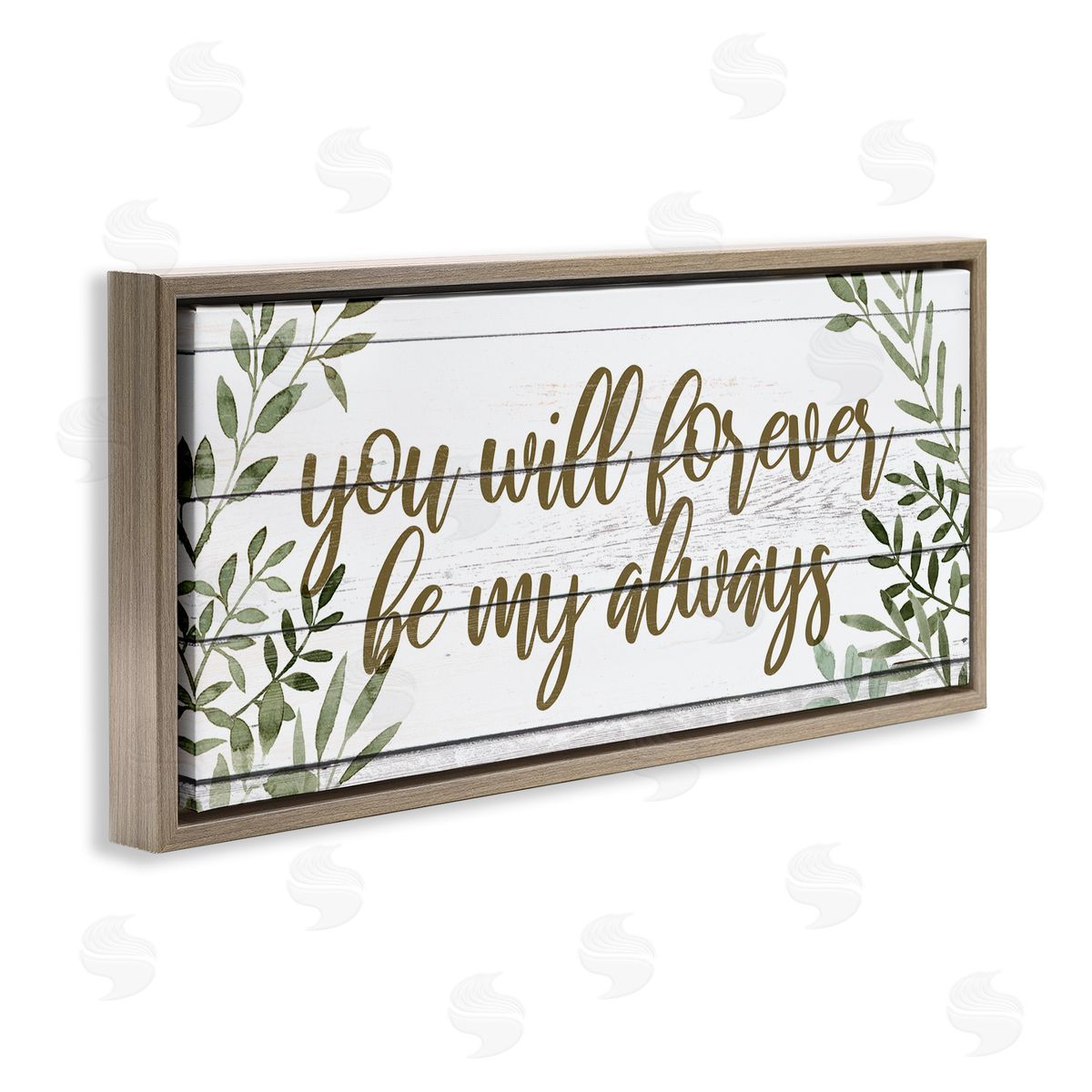 Grace Popp Forever Be My Always Romantic Botanical Sprig Border