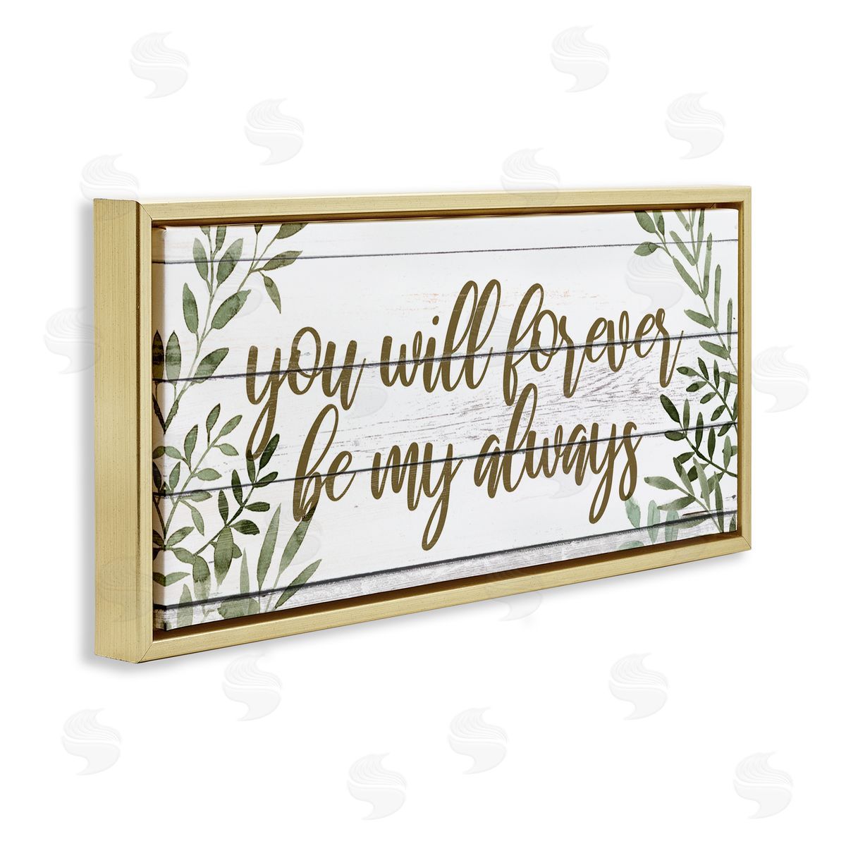 Grace Popp Forever Be My Always Romantic Botanical Sprig Border