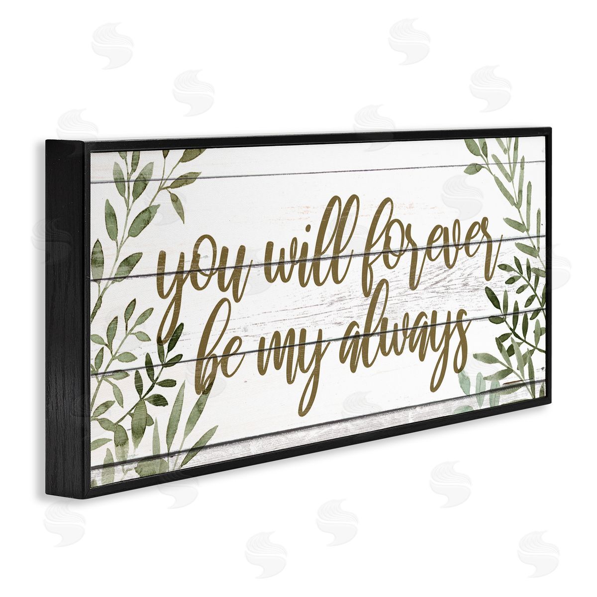 Grace Popp Forever Be My Always Romantic Botanical Sprig Border