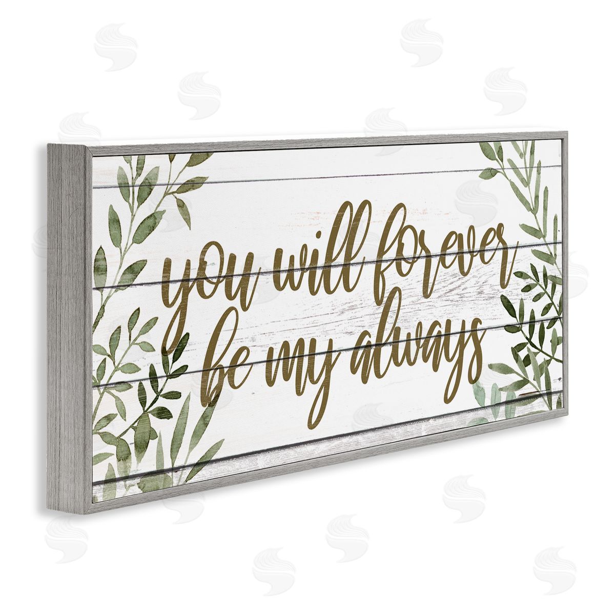 Grace Popp Forever Be My Always Romantic Botanical Sprig Border