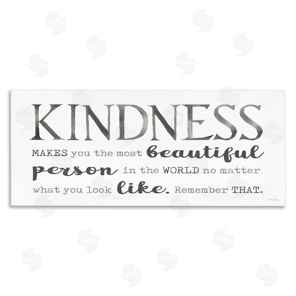 Cindy Jacobs Kindness Is Beautiful Inspirational Self Love Typography Phrase