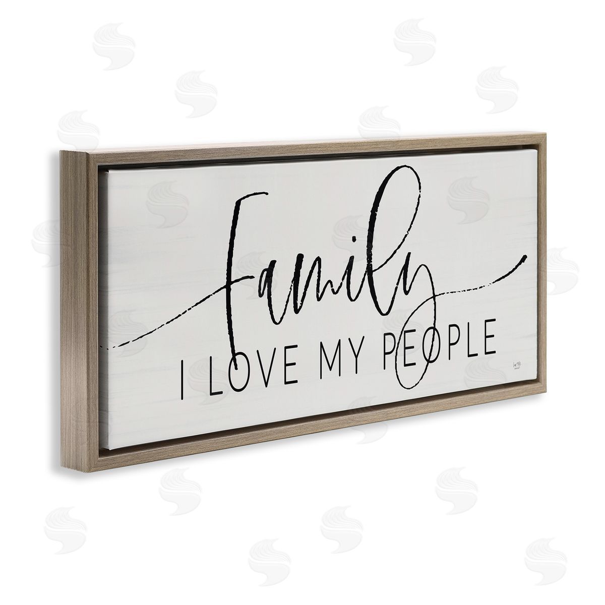 Lux + Me Designs I Love My People Affe_sidectionate Family Phrase