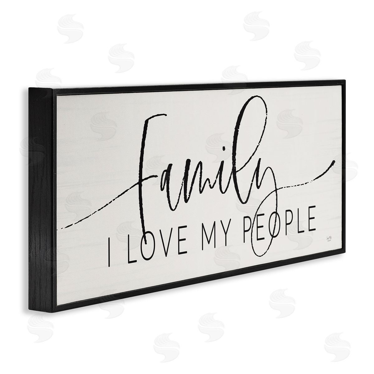 Lux + Me Designs I Love My People Affe_sidectionate Family Phrase