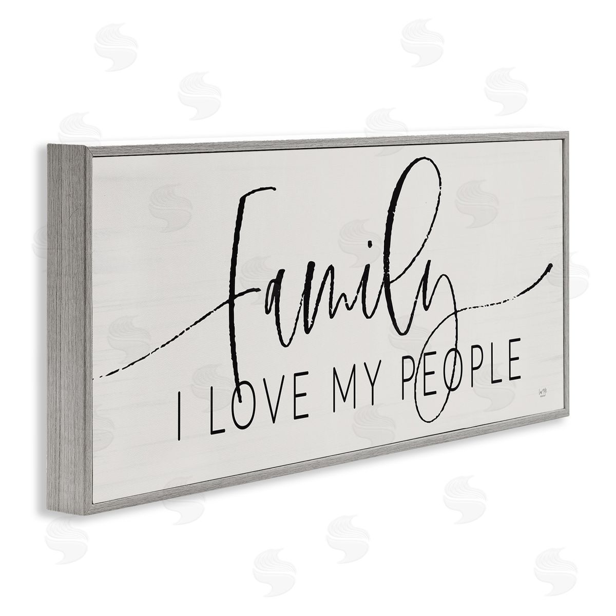 Lux + Me Designs I Love My People Affe_sidectionate Family Phrase