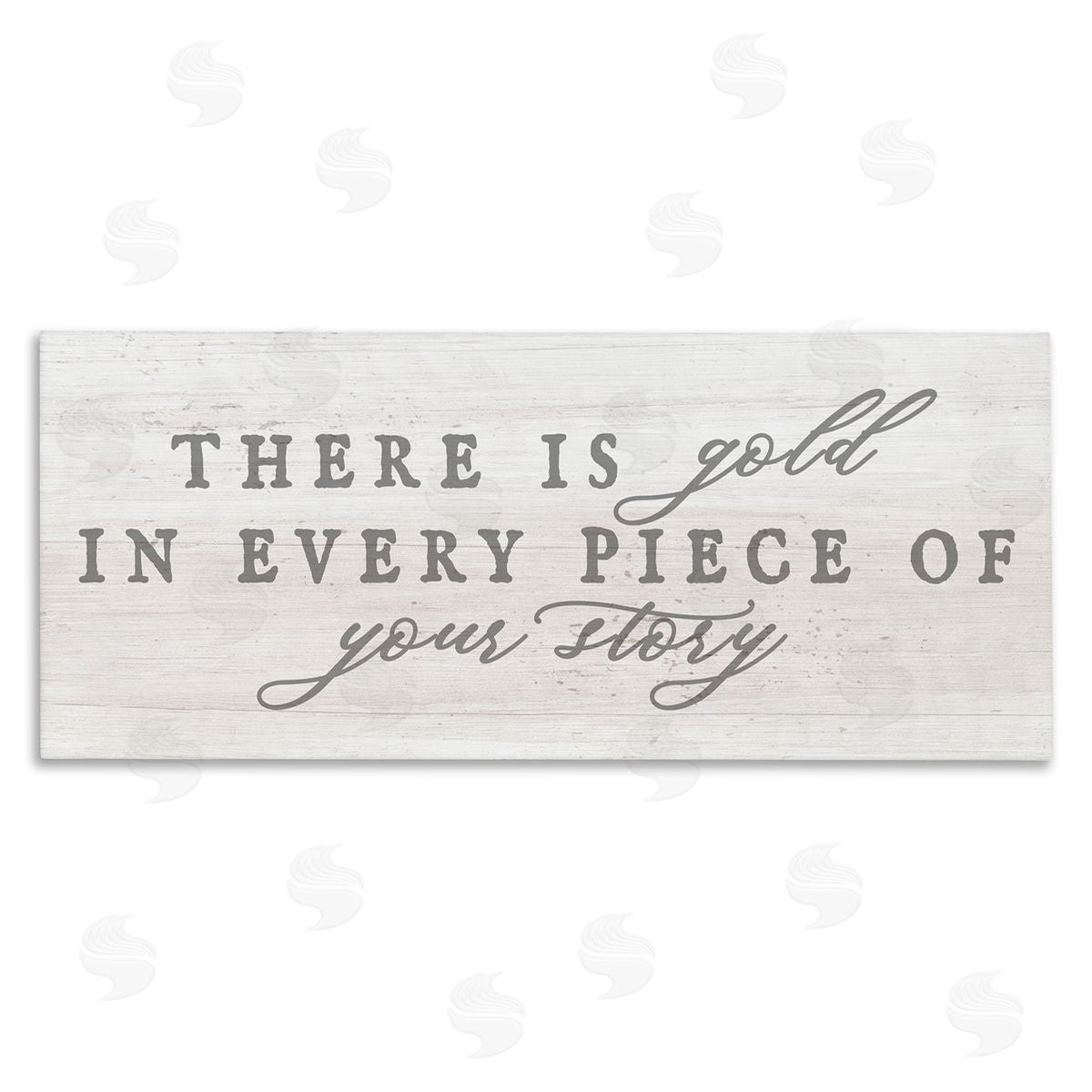 Stupell Studio Gold In Your Story Inspirational Motivating Typography