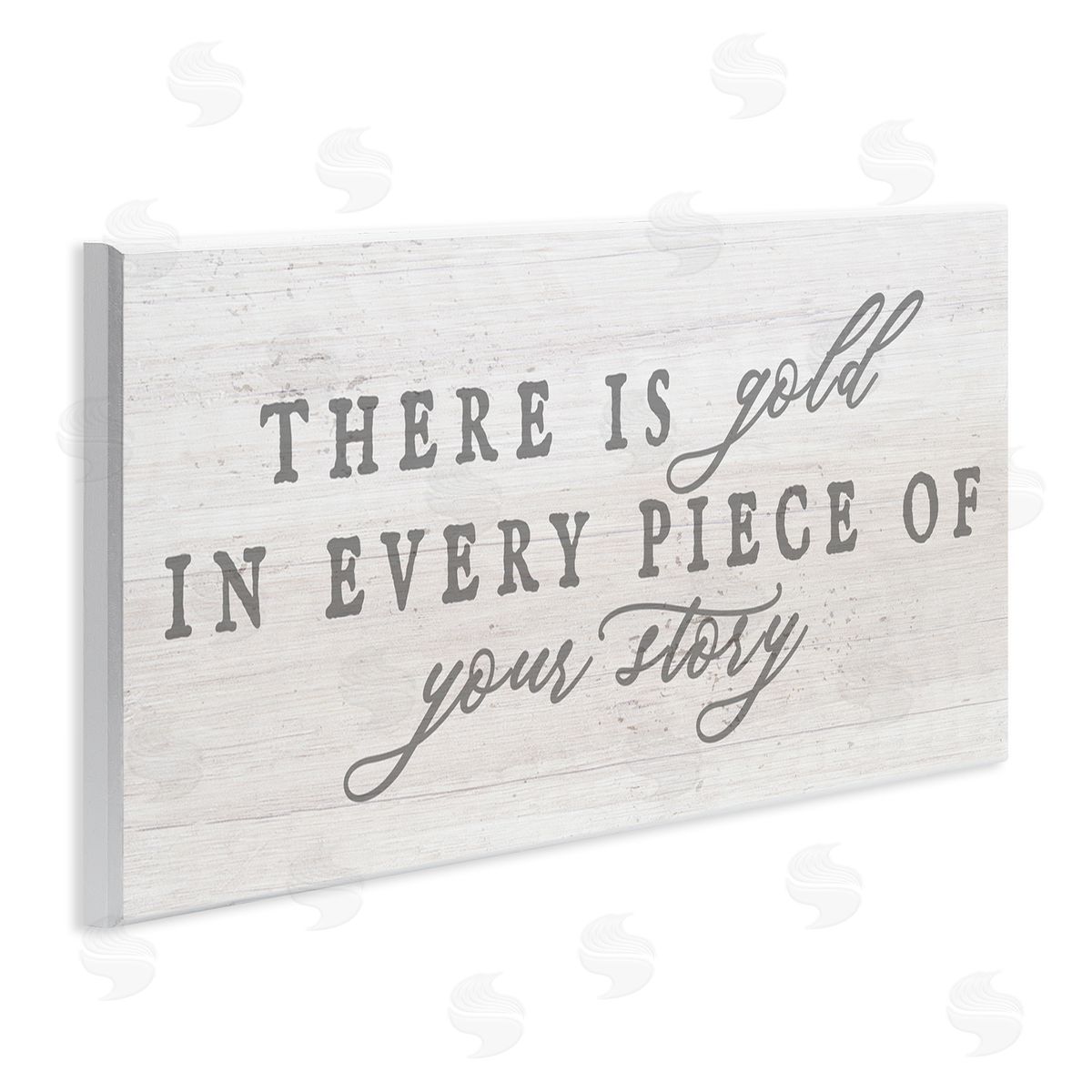 Stupell Studio Gold In Your Story Inspirational Motivating Typography