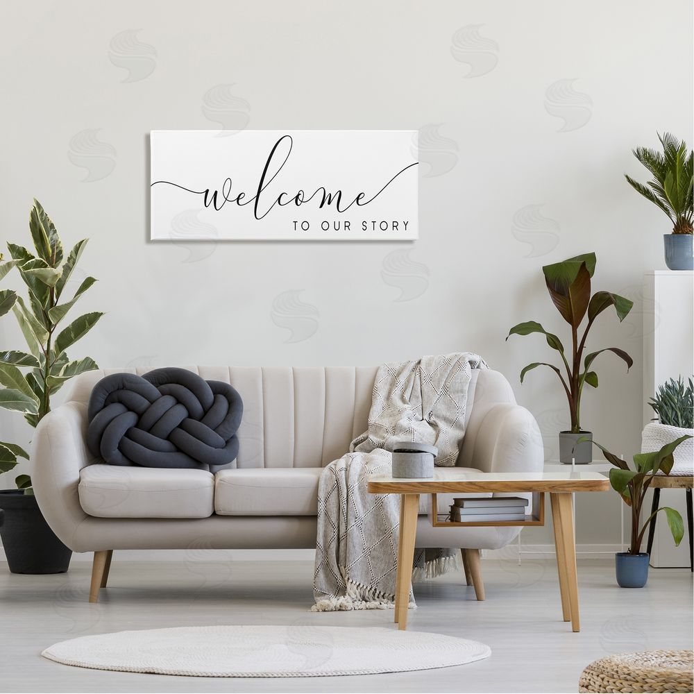 Anna Quach Welcome To Our Story Fancy Loving Cursive Script