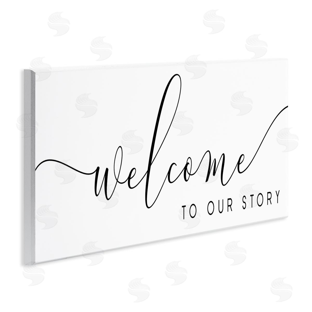 Anna Quach Welcome To Our Story Fancy Loving Cursive Script