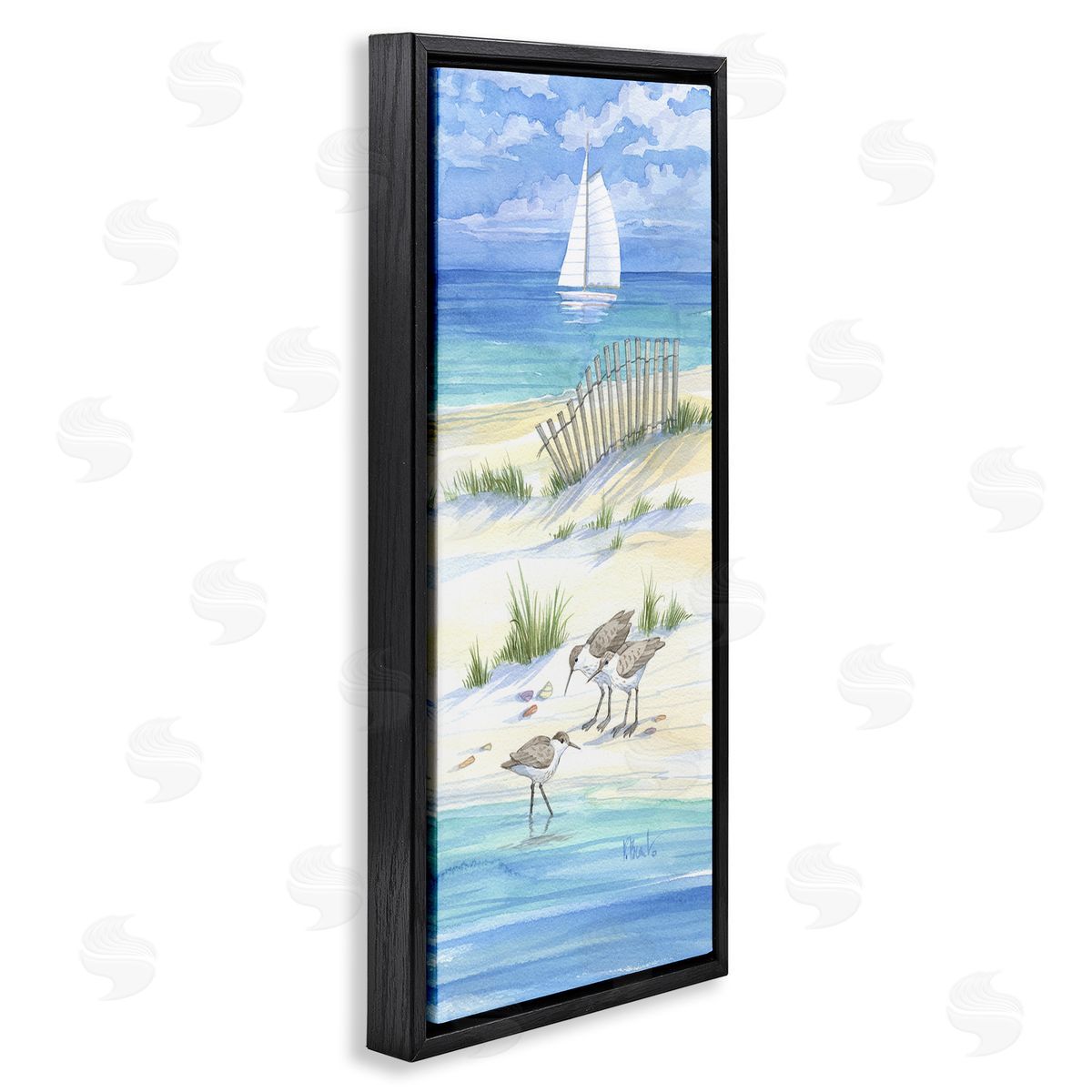 Paul Brent Beachside Coastal Sandpiper Birds