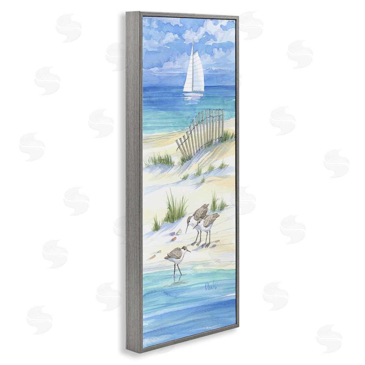 Paul Brent Beachside Coastal Sandpiper Birds