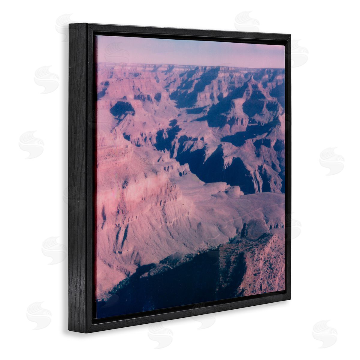 Jacob Green Vast Desolate Desert Canyon Valley Black Floating Frame Canvas Wall Art Print