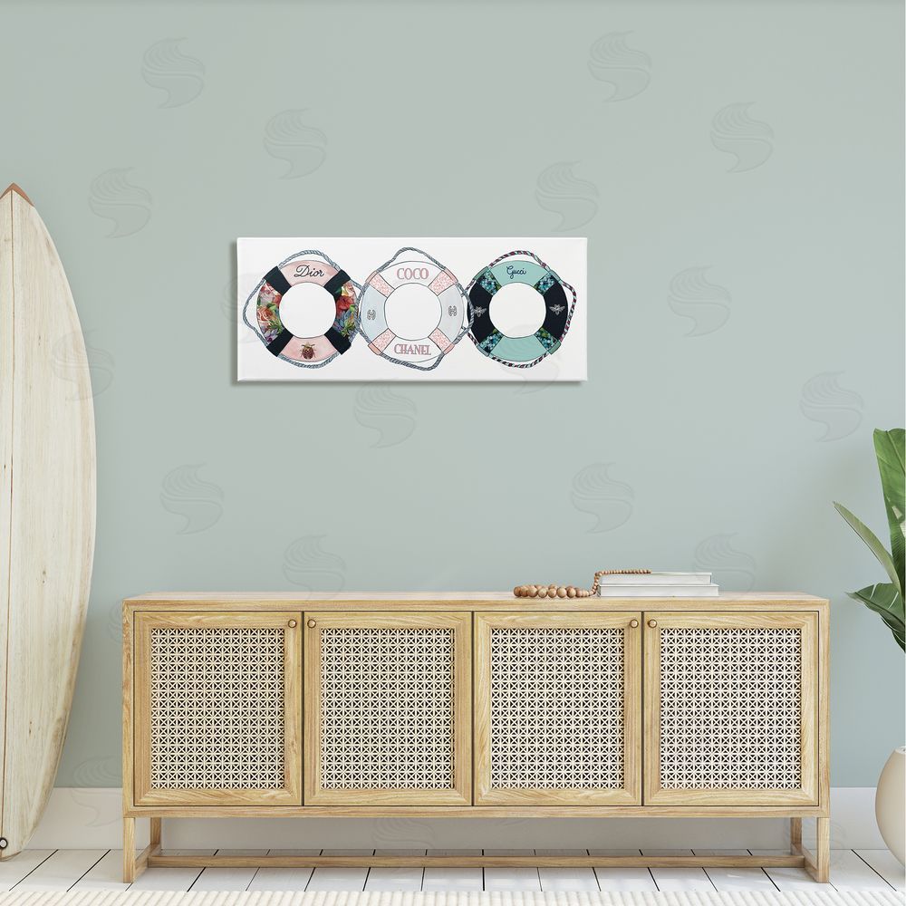 Amelia Noyes Trendy Fashion Nautical Life Ring Buoy