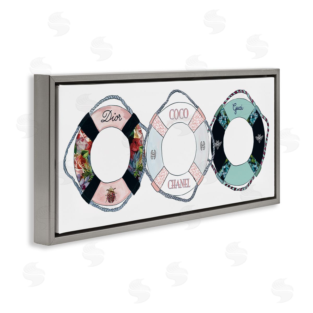 Amelia Noyes Trendy Fashion Nautical Life Ring Buoy