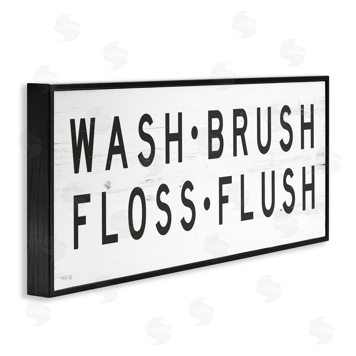 Cindy Jacobs Wash Brush Floss Flush Bathroom Rules