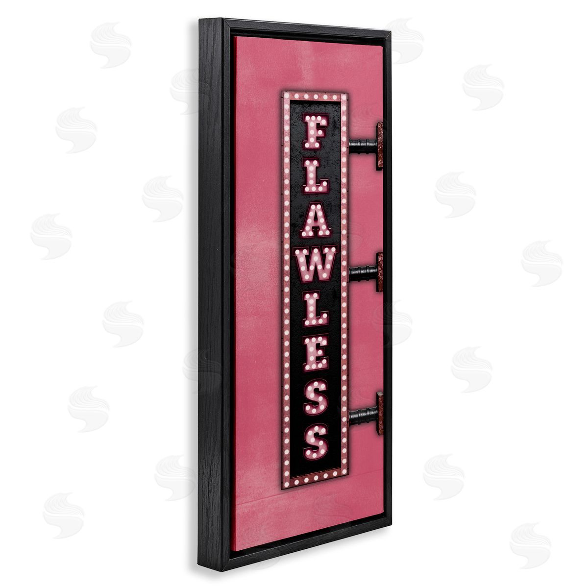 JJ Design House LLC Pink Flawless Retro Lights Sign