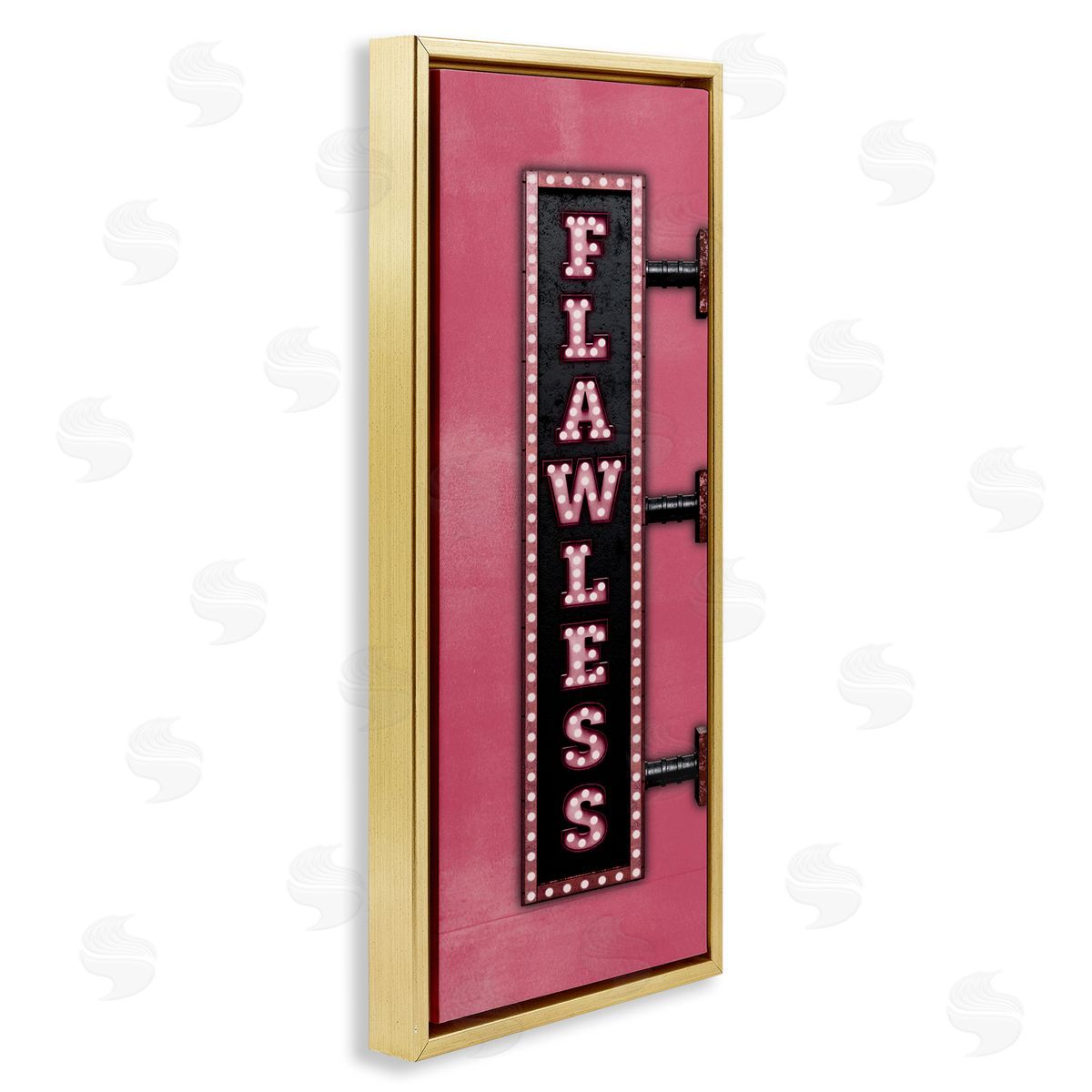 JJ Design House LLC Pink Flawless Retro Lights Sign