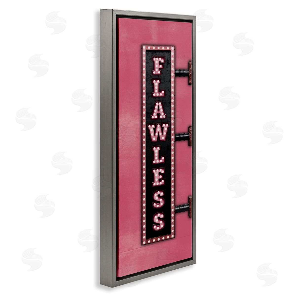 JJ Design House LLC Pink Flawless Retro Lights Sign