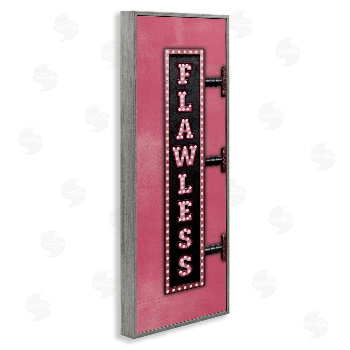 JJ Design House LLC Pink Flawless Retro Lights Sign
