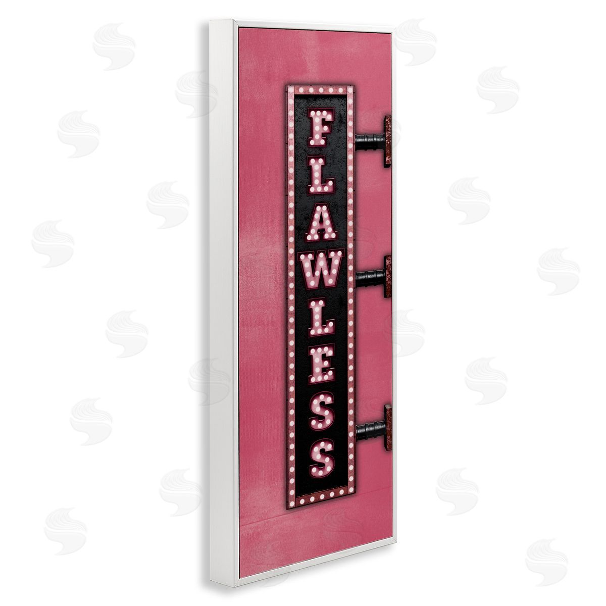 JJ Design House LLC Pink Flawless Retro Lights Sign