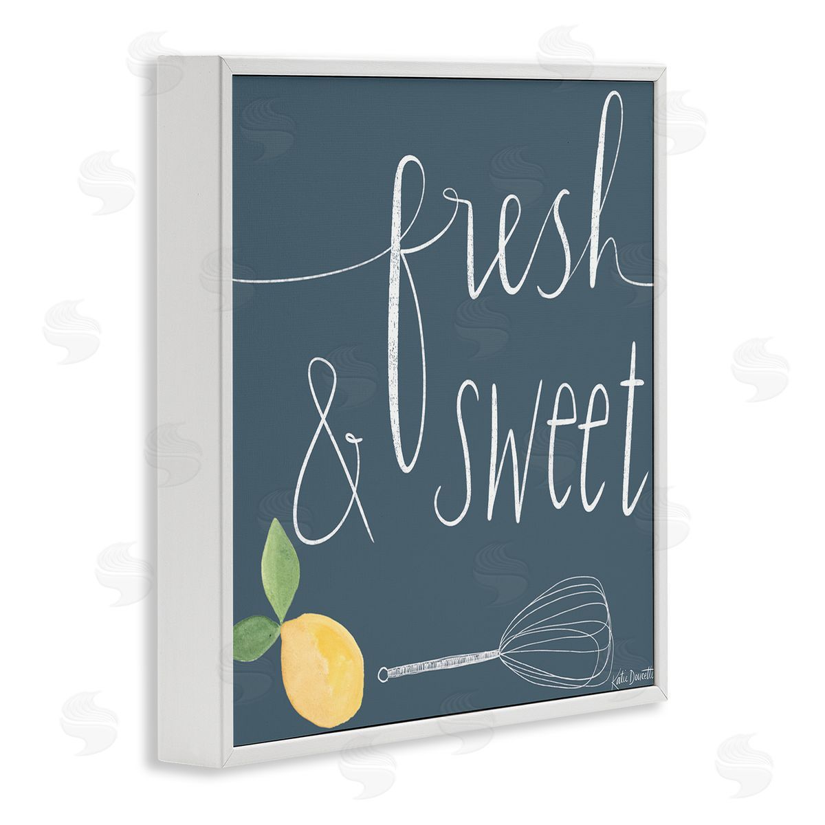 Katie Doucette Fresh & Sweet Citrus Fruit Cooking White Framed Glicee Wall Art Print