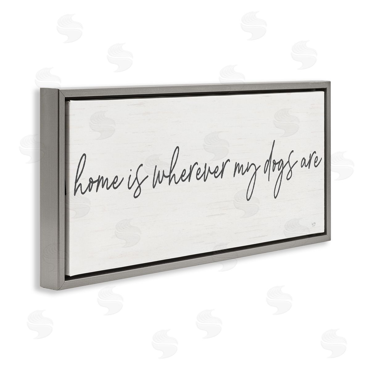 Lux + Me Designs Home Wherever Dogs Are Pet Lover Phrase