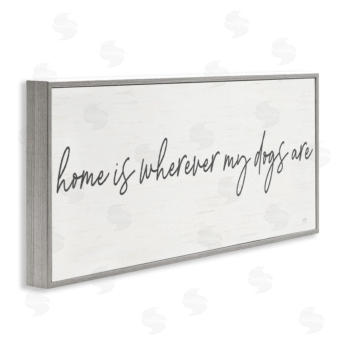 Lux + Me Designs Home Wherever Dogs Are Pet Lover Phrase