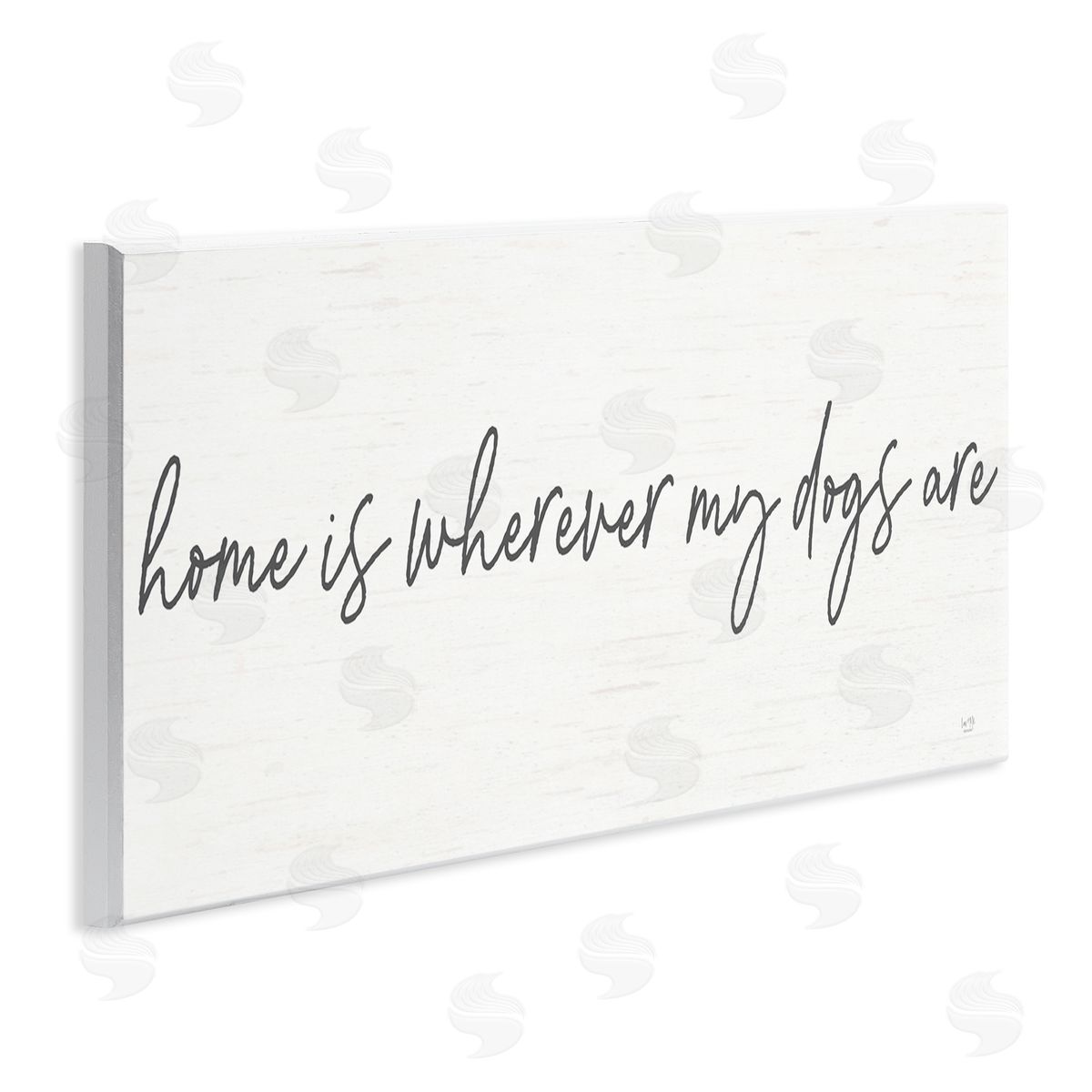 Lux + Me Designs Home Wherever Dogs Are Pet Lover Phrase