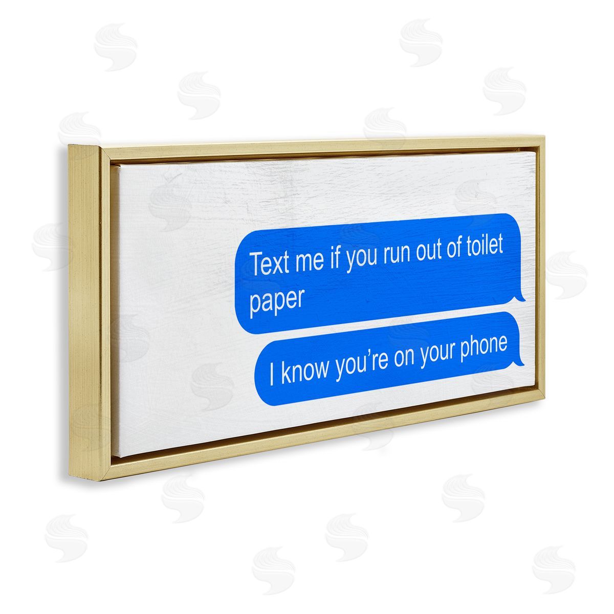 Stupell Studio Text Me Toilet Paper