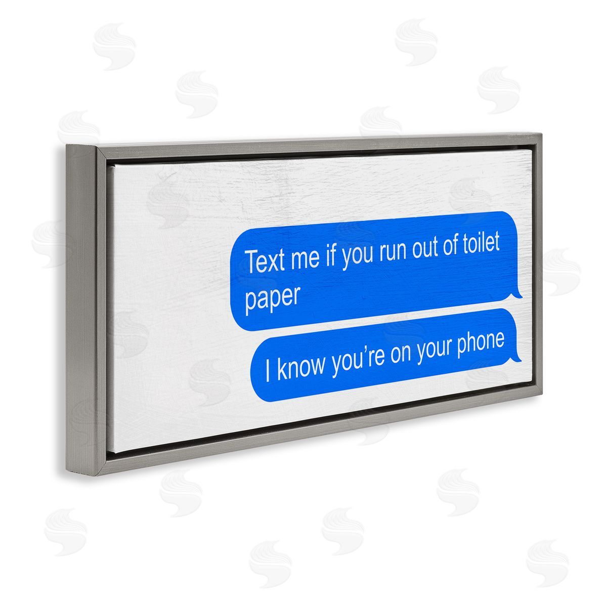 Stupell Studio Text Me Toilet Paper