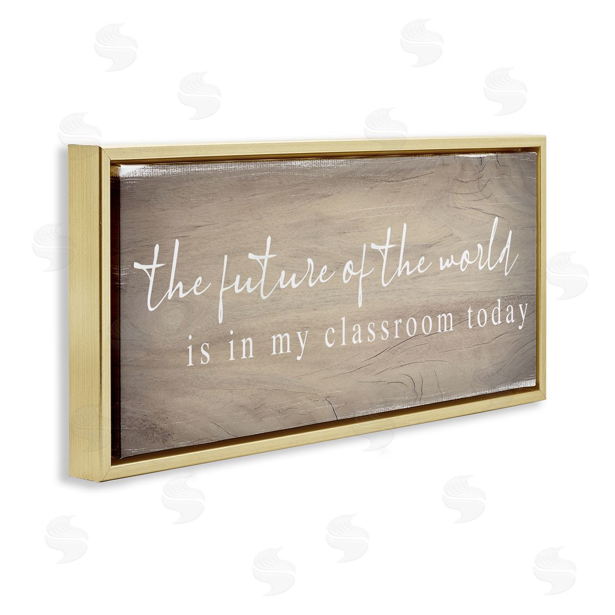 Stupell Studio Rustic Classroom Teacher Quote