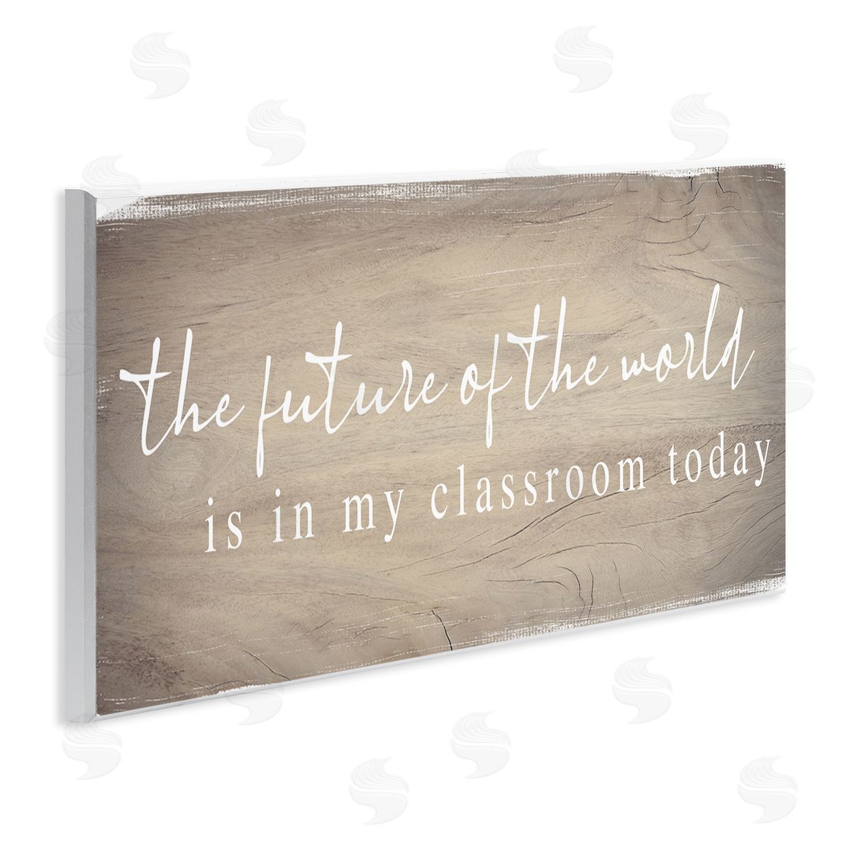Stupell Studio Rustic Classroom Teacher Quote